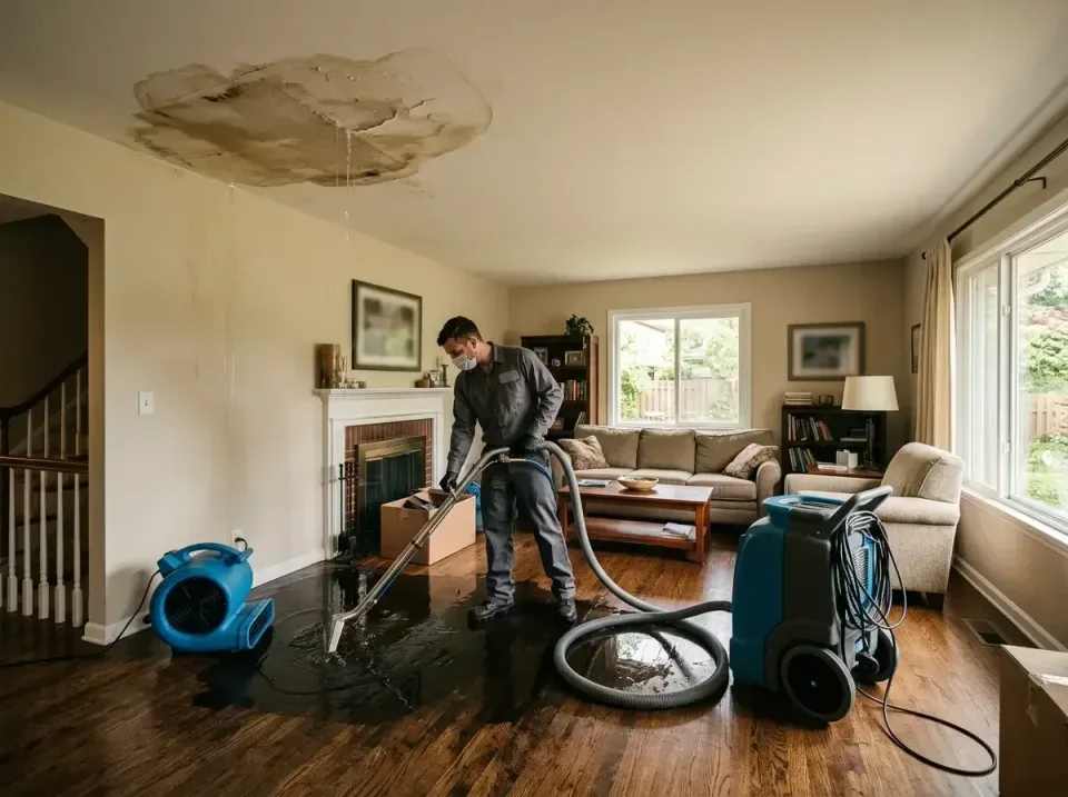 attic-pipe-burst-ceiling-drip-008 — frequently asked questions, Water Damage Restoration & Carpet Care in Marlborough, MO